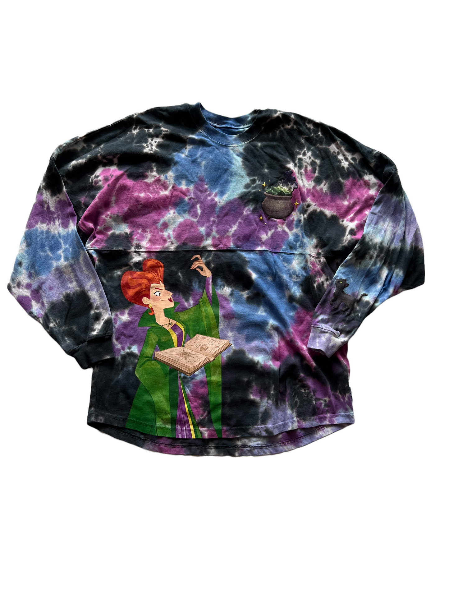 Disney Hocus Pocus Tonight We Fly Tie Dye Spirit Jersey