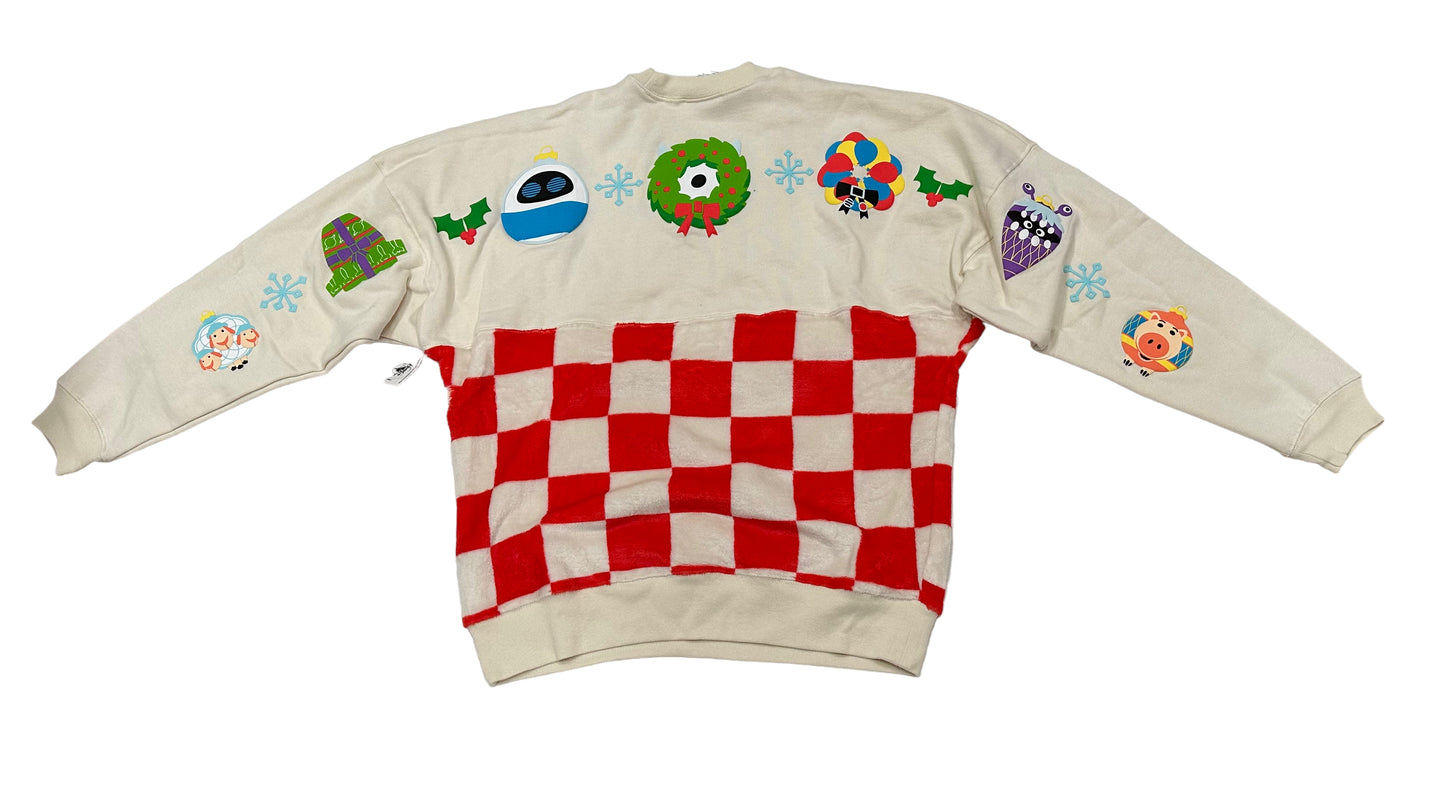 Disney Pixar Holiday Checker Ornament Spirit Jersey