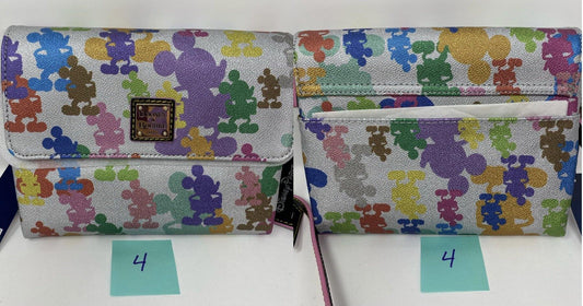 Disney Dooney and Bourke Mickey Mouse 10th Anniversary Crossbody Purse - World of Treasures