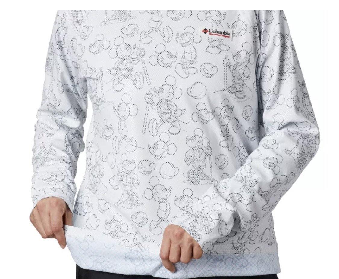 Disney Columbia Mickey Mouse Long Sleeve Unisex Sun Deflector - World of Treasures