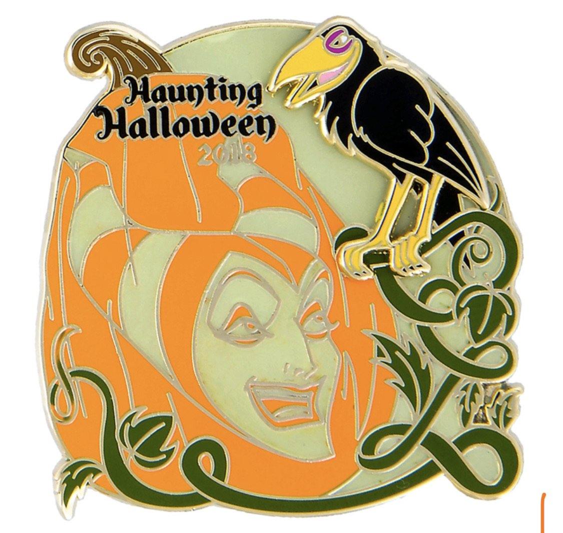 Disney 2018 Haunting Halloween Maleficent, Jafar, OR Scar Pin - World of Treasures