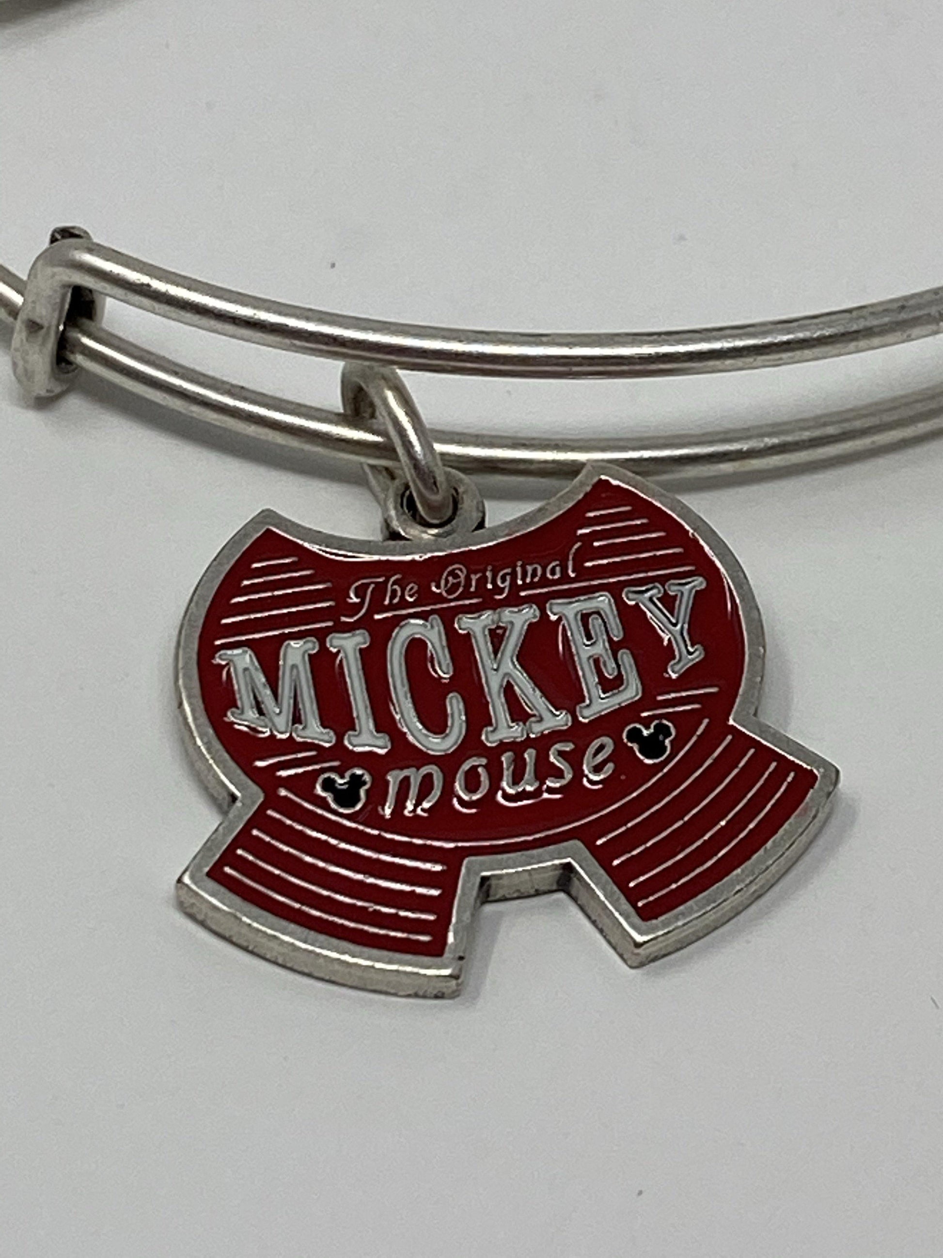 Disney The Original Mickey Mouse Pants Silver Alex and Ani Bracelet - World of Treasures