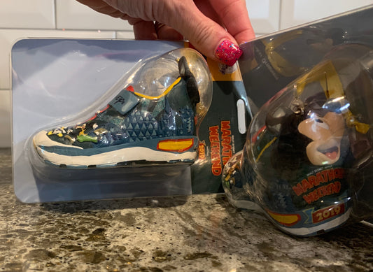 RunDisney 2019 Marathon Weekend Mickey Sneaker Shoe Ornament