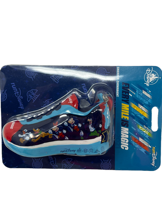 RunDisney 2021 Every Mile is Magic Mickey and Friends Shoe Ornament