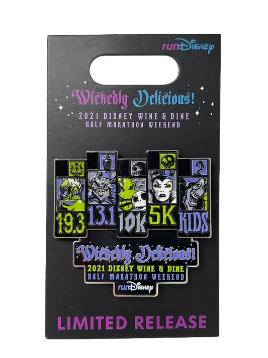 RunDisney Wine and Dine 2021 Races Limited Release Pin
