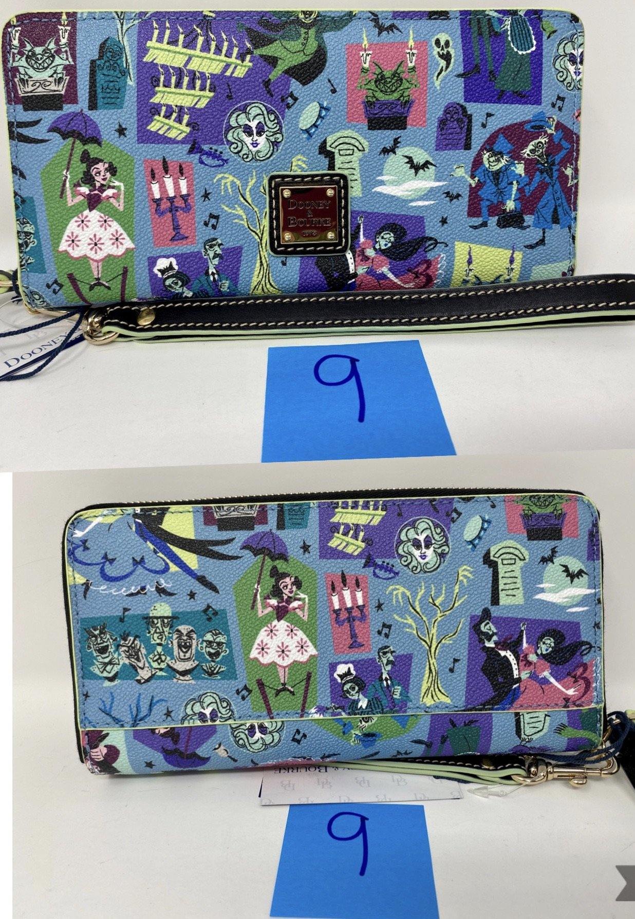 Disney Dooney & Bourke The Haunted Mansion Wallet Wristlet - World of Treasures