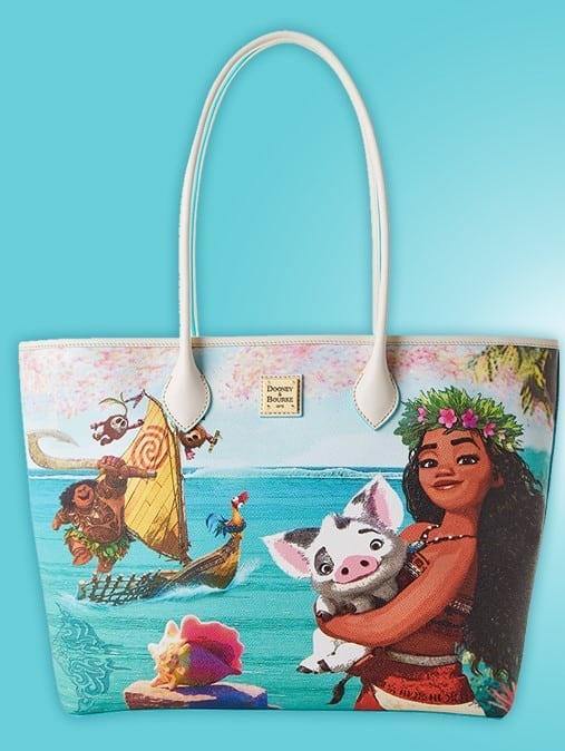 Disney Dooney & Bourke Moana Tote Bag Purse - World of Treasures