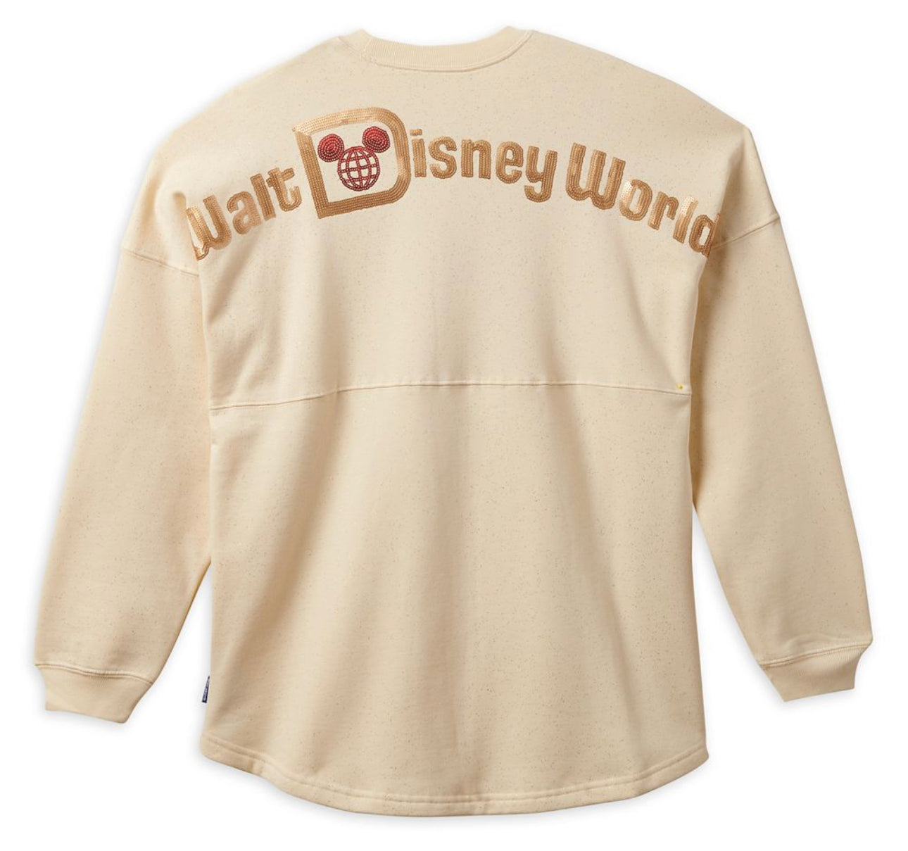 Walt Disney World Sequin Santa Mickey Glitter Spirit Jersey