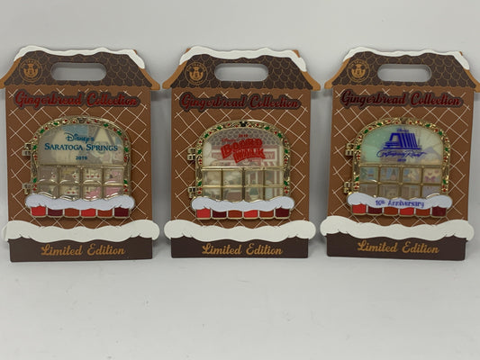 Disney Gingerbread House Pin - 2019 - World of Treasures