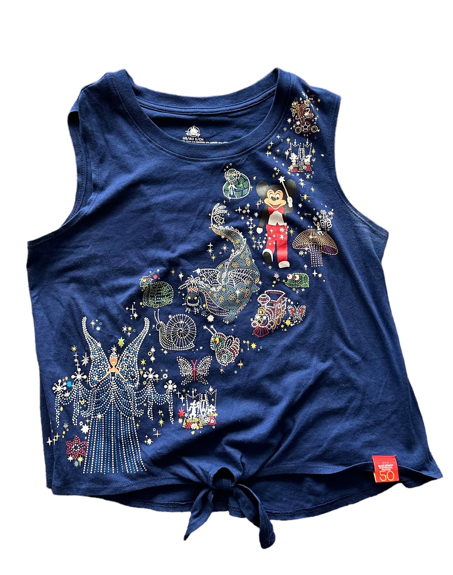 Disneyland Main Street Electrical Parade Tank For Women Small
