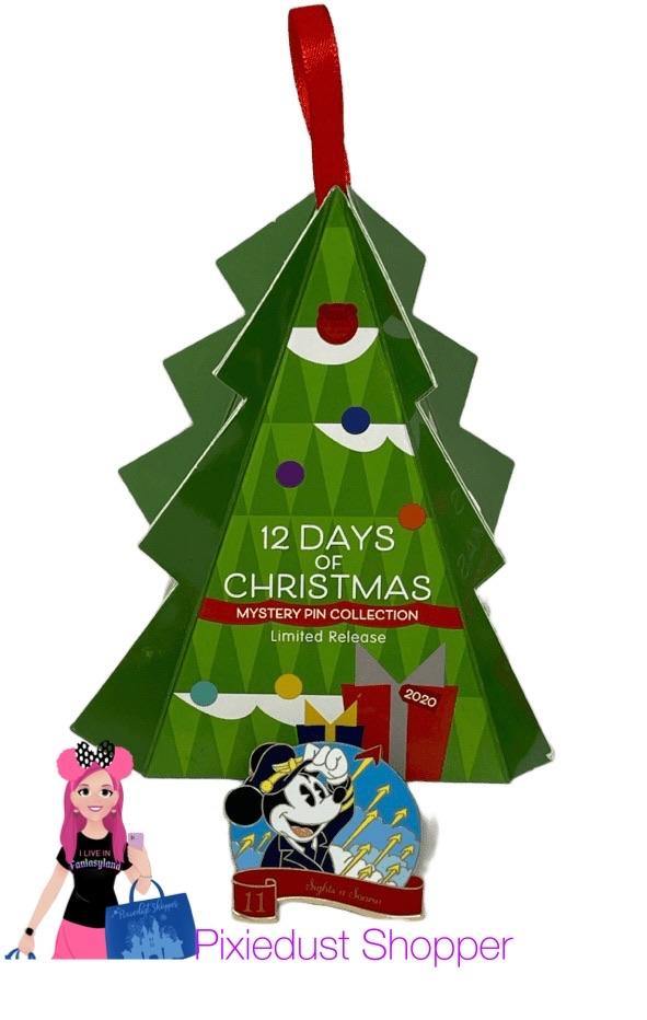 Disney 12 Days of Christmas 2020 Mystery Pin - World of Treasures