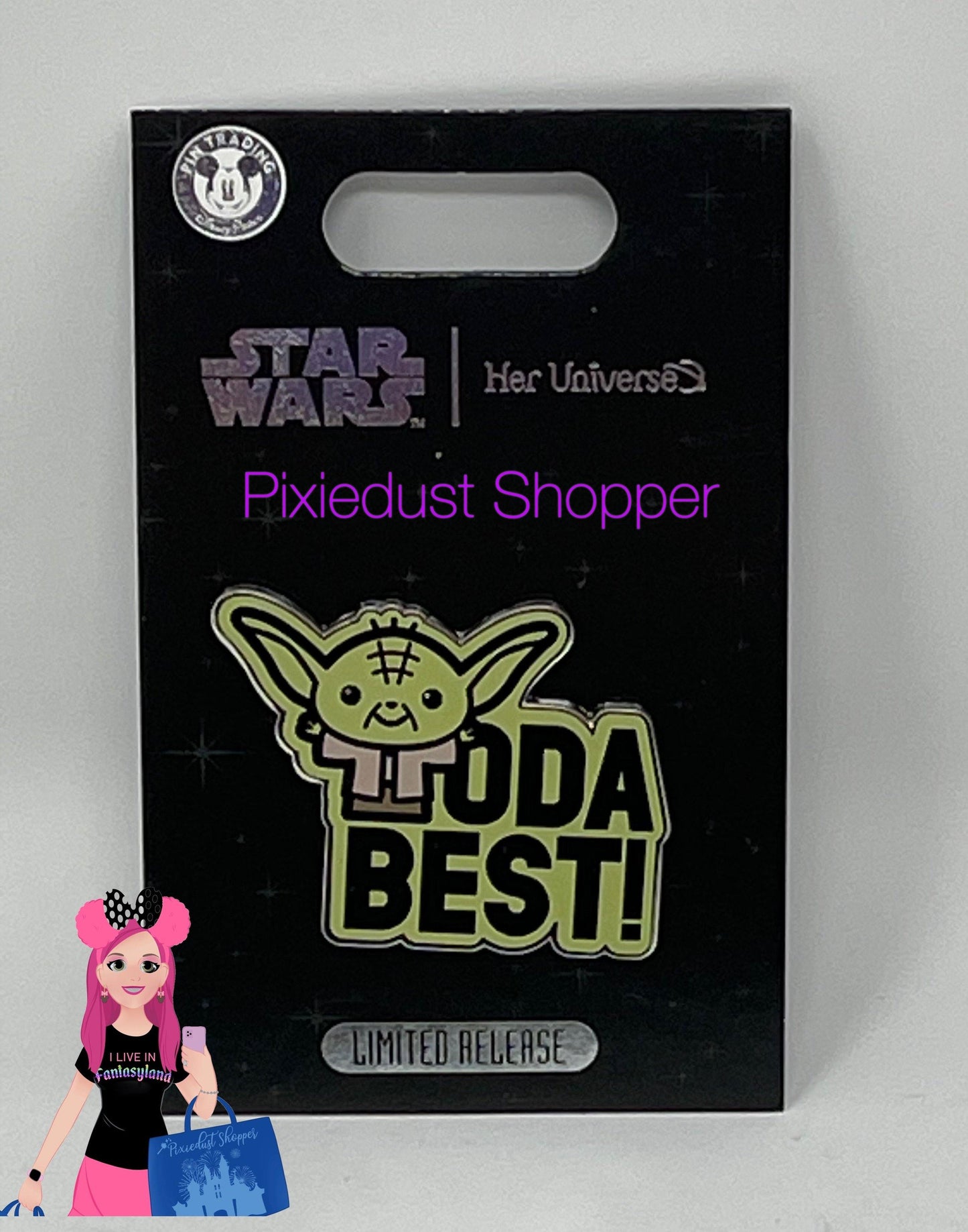 Disney Star Wars Yoda Pin by Her Universe – Limited Release - World of Treasures