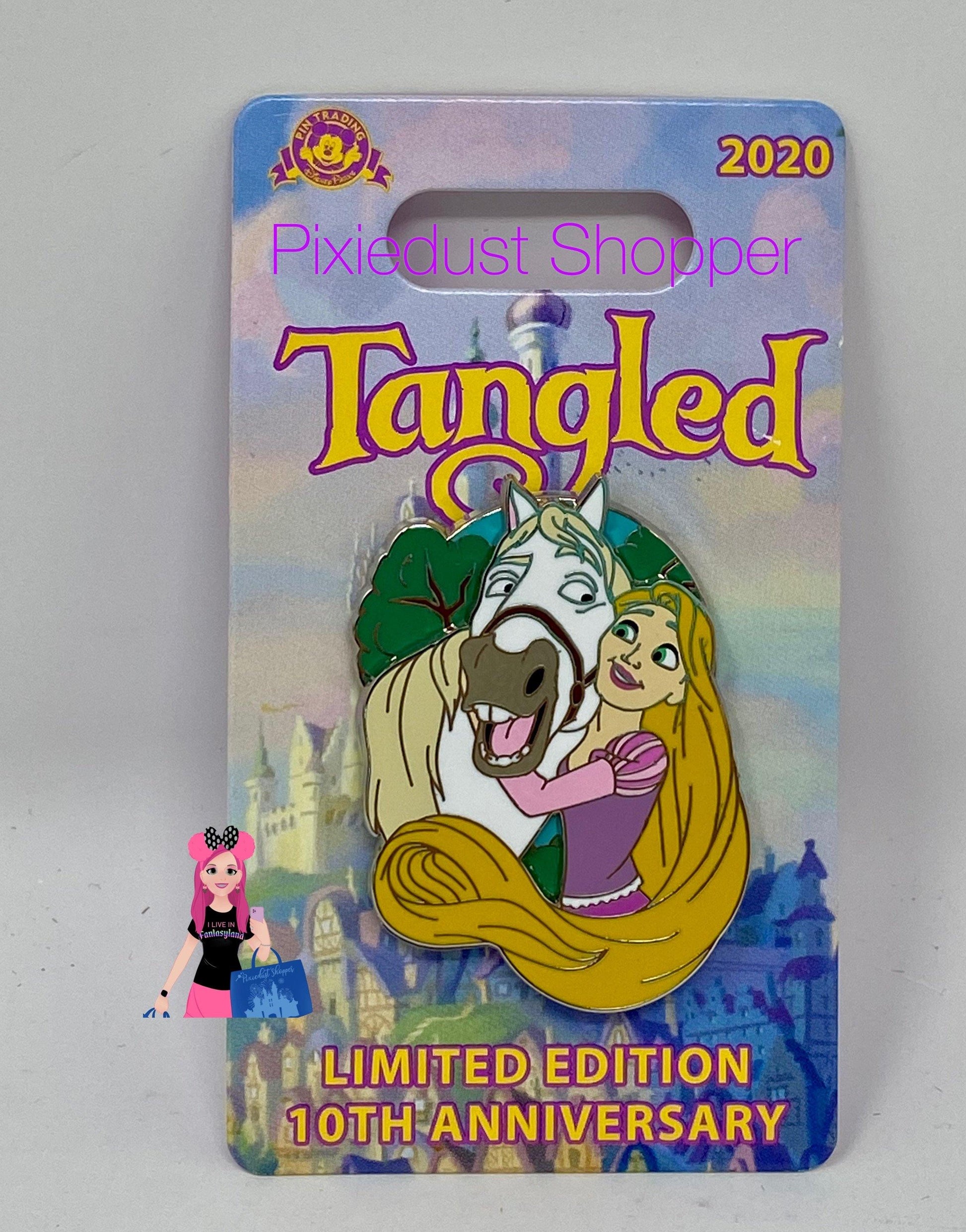 Disney Tangled 10th Anniversary Maximus & Rapunzel Pin-Limited Edition - World of Treasures