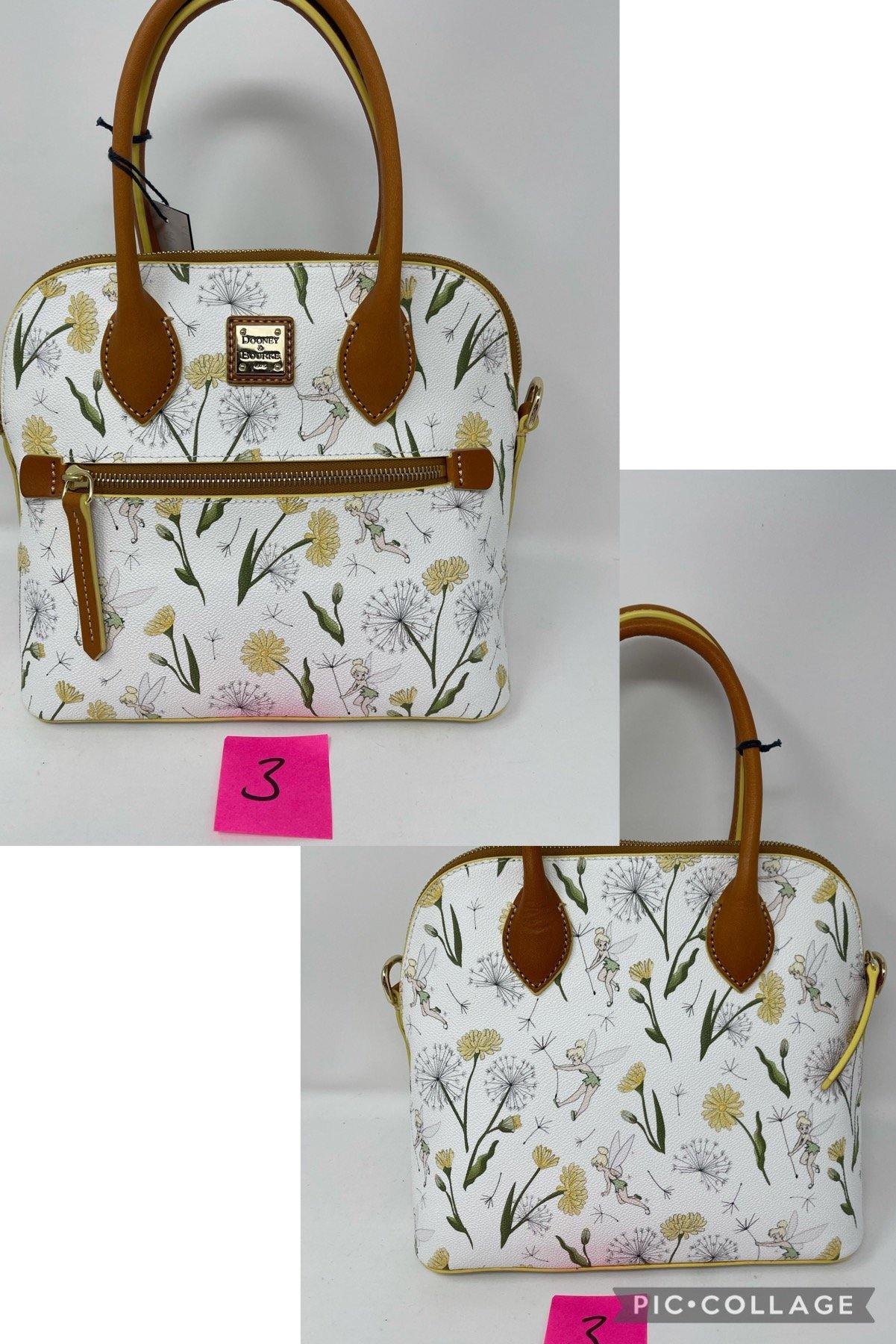 Disney Dooney & Bourke Tinker Bell Satchel Crossbody Purse - World of Treasures