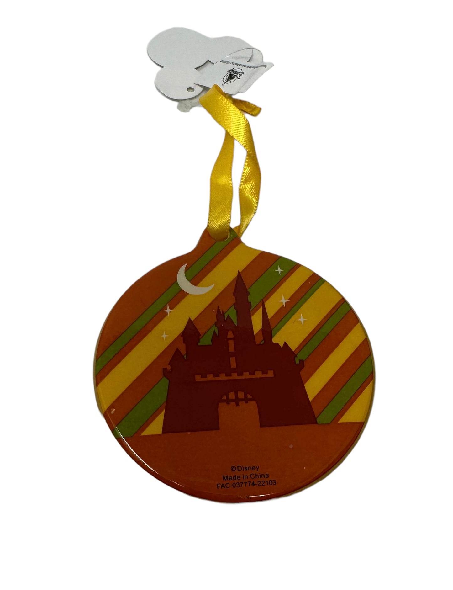 Disney Vacation Club Member Mickey Castle Reversible Circle Ornament