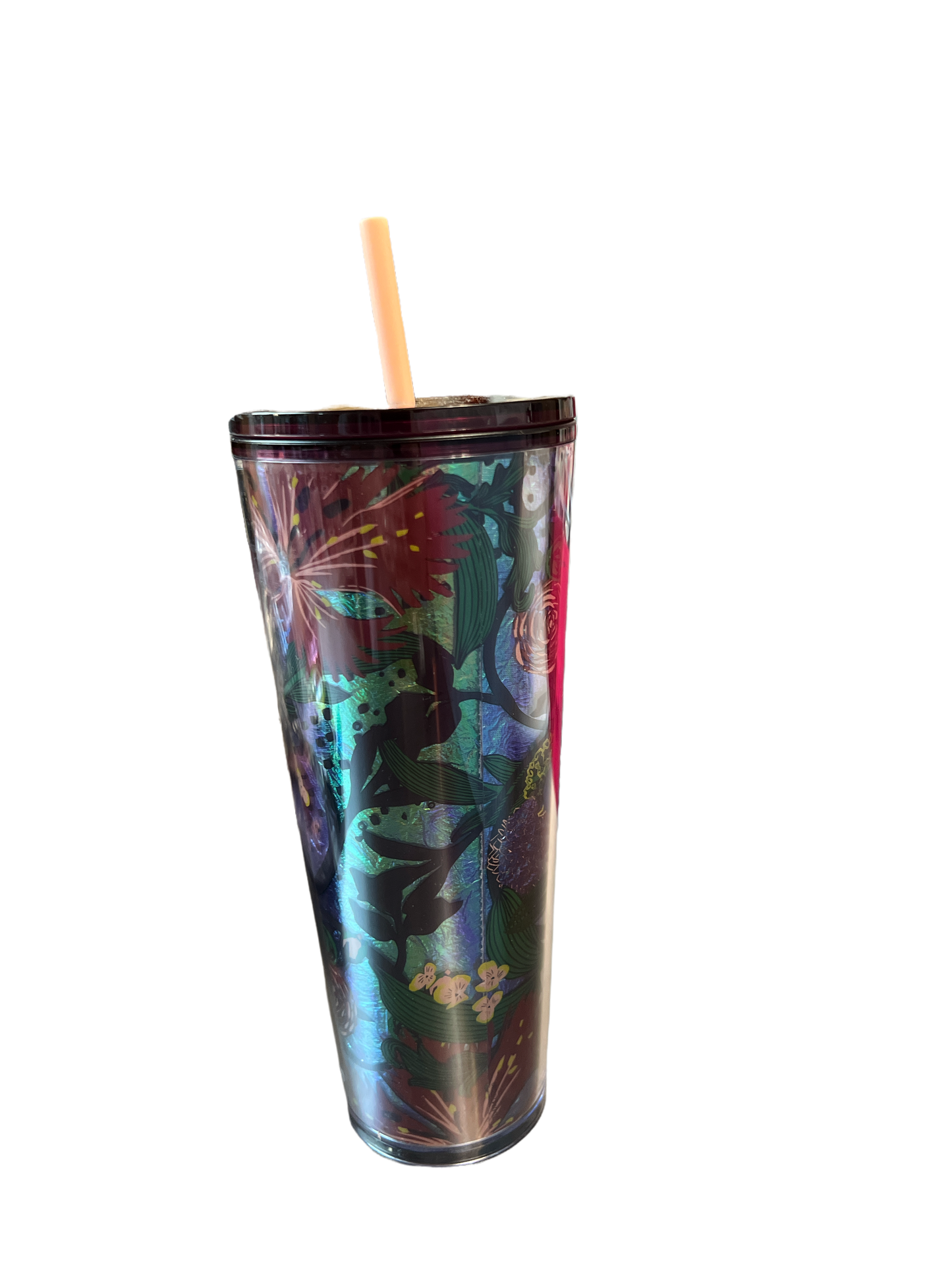 Starbucks Fall 2021 Release Floral Foil Venti Tumbler