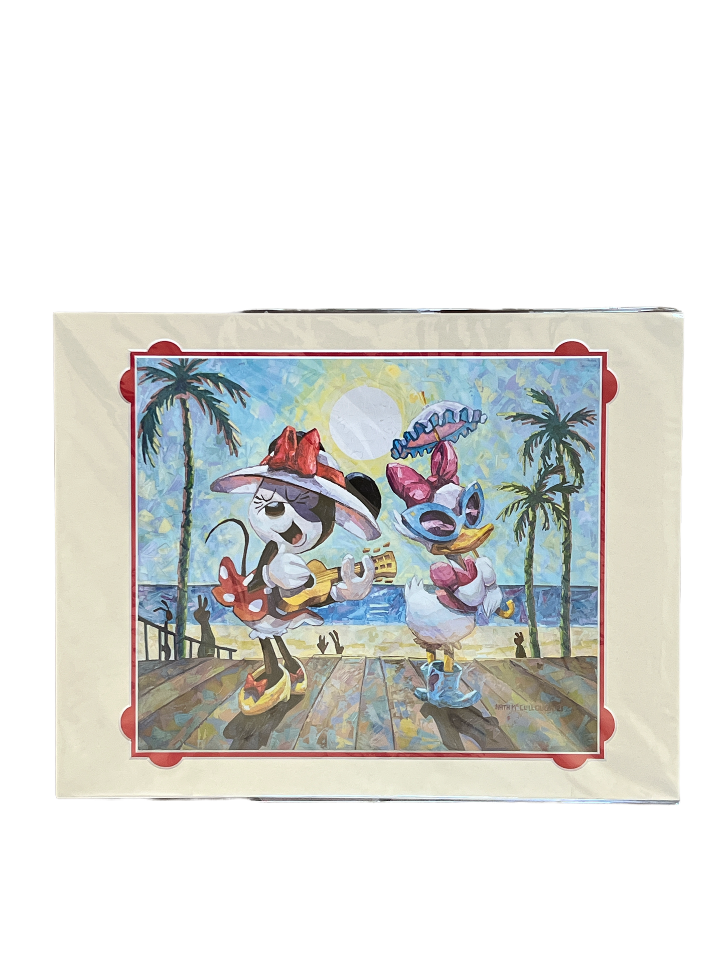 Disney Print “Pretty Girls” by Nath Greg McCullough Daisy Minnie