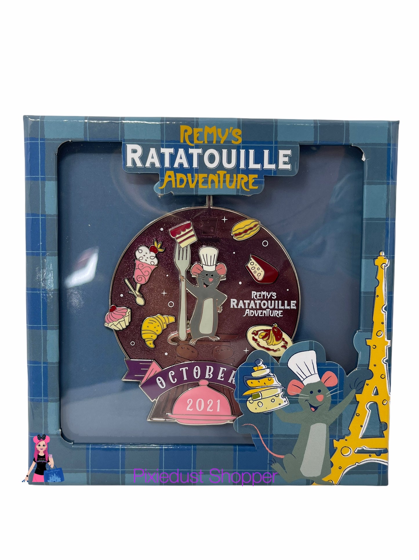 Disney Remy’s Ratatouille Adventure Opening Day Limited Edition Jumbo Pin