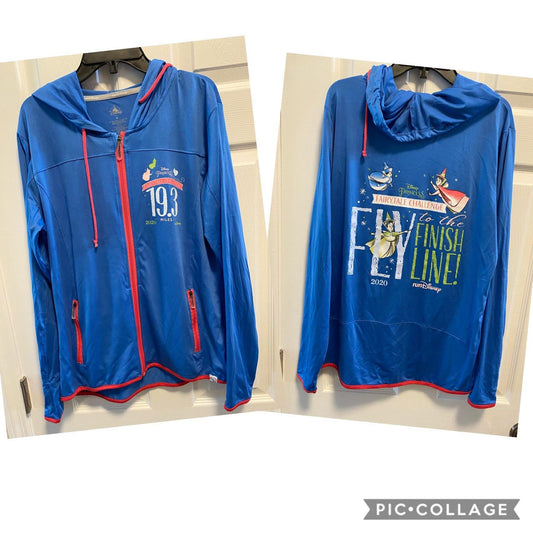 RunDisney 2020 Princess Half Marathon 19.3 Fairytale Challenge Zip Up Jacket - World of Treasures