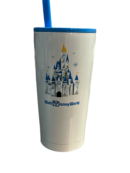 Walt Disney World Starbucks Stainless Steel Tumbler with Straw