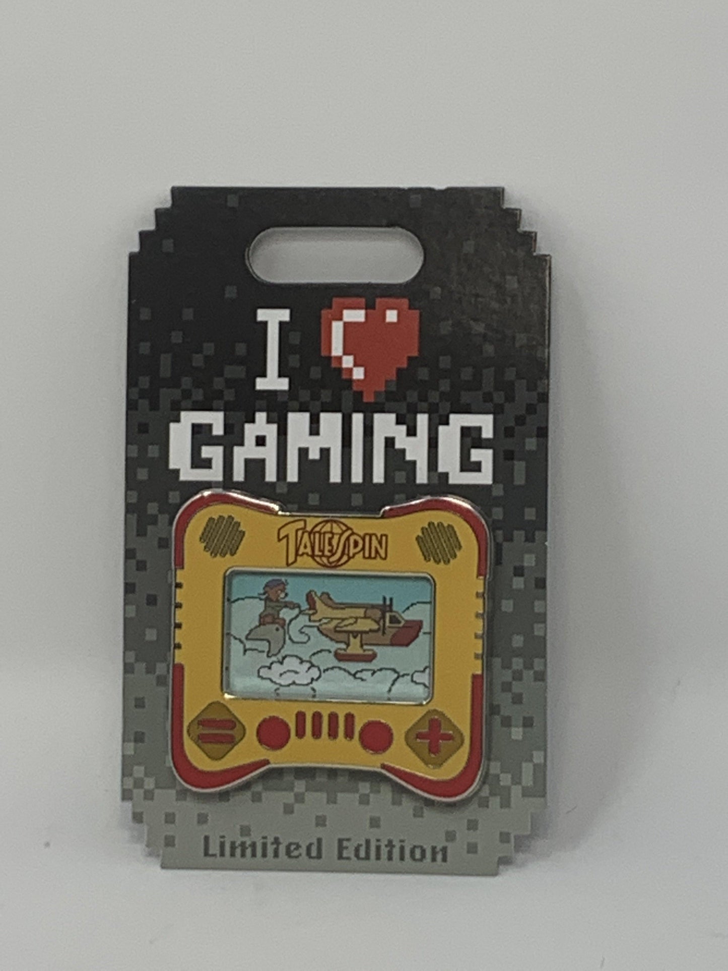 Disney “I heart gaming”  Tale Spin, Aladdin, or Toy Story Pin - World of Treasures