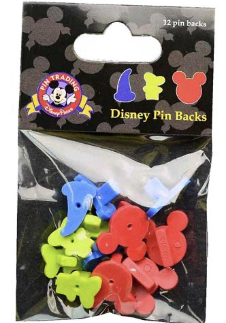 Disney Pin Backs - Scorcerer Mickey Shapes - World of Treasures