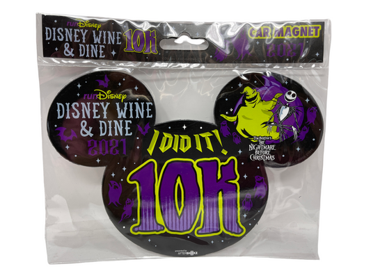 RunDisney Wine and Dine 2021 10K Car Magnet