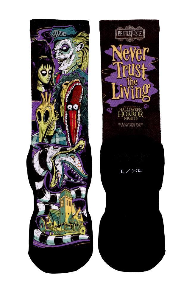 Universal Studios Halloween Horror Nights 2021 Beetlejuice Socks - World of Treasures