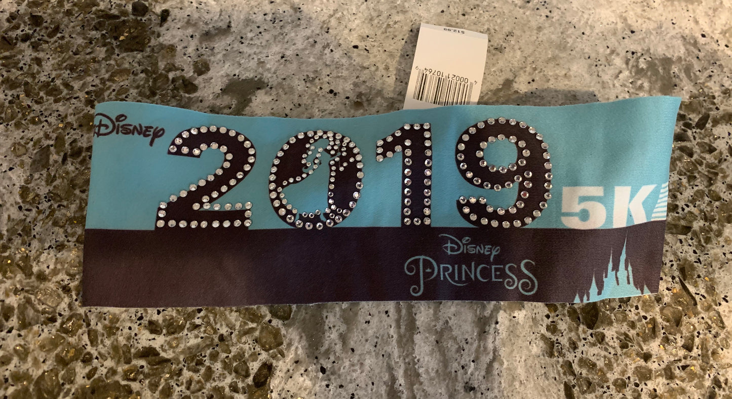 RunDisney 2019 Princess Half Marathon Weekend 5k Elena Bling Head Wrap