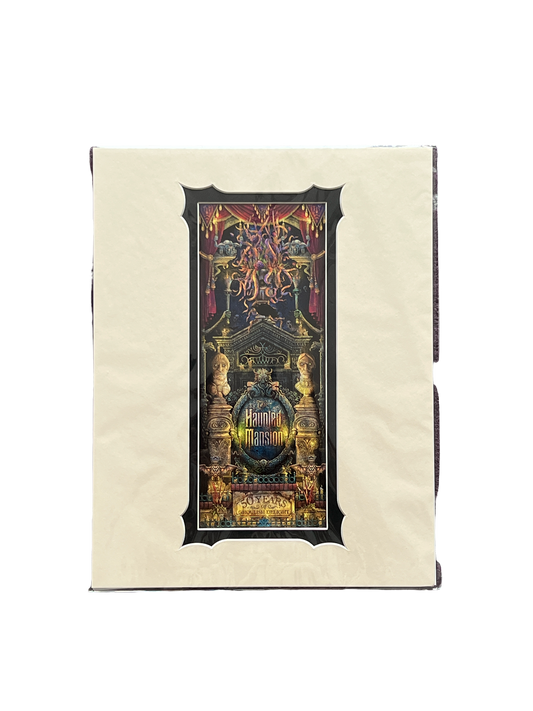 Disney Print “50 Years of Ghoulish Delight” by Jeremy Fulton Haunted Mansion