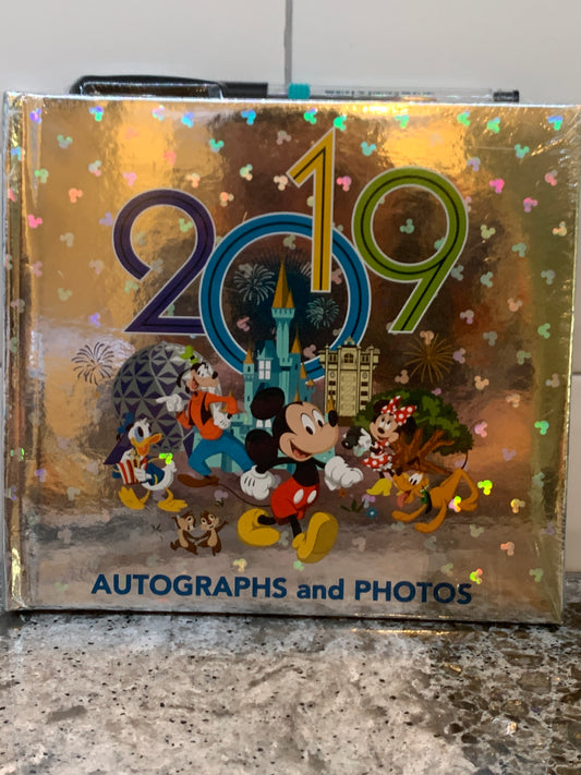 Disney World 2019 Autograph and Photo book