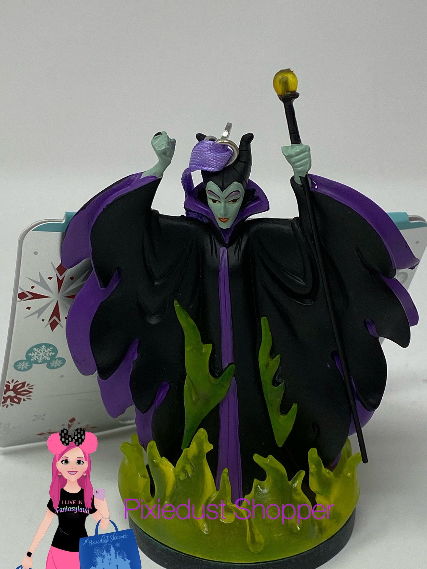 Disney Sketchbook Maleficent Ornament - World of Treasures