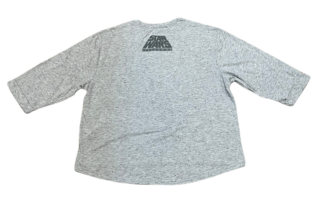 Disney Star Wars Reflective 3/4 Womens Large Shirt