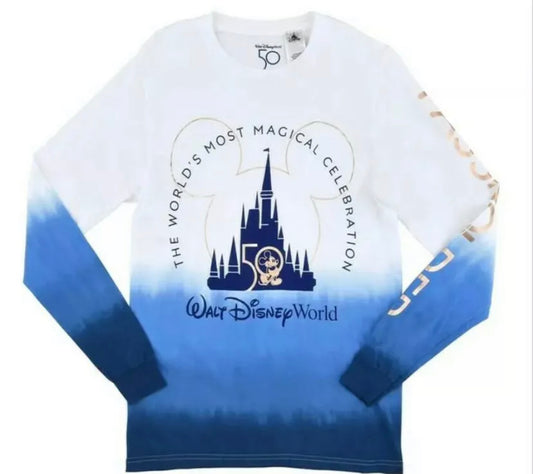 Walt Disney World 50th Anniversary Passholder Large Shirt