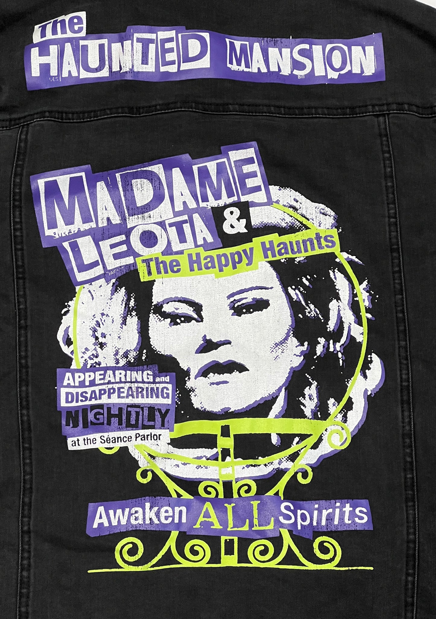 Disney Haunted Mansion Madame Leota Denim Jacket for Women