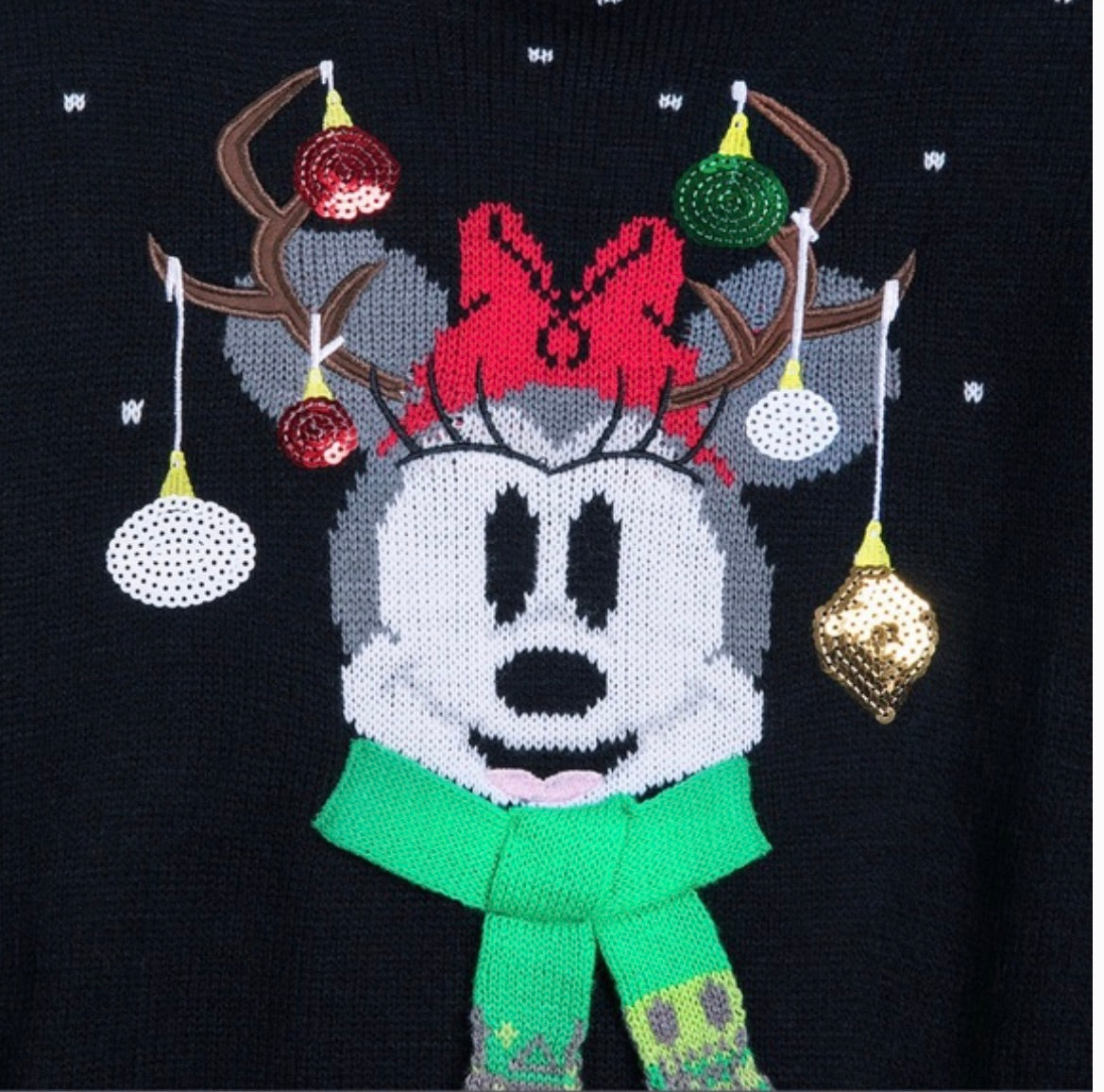 Minnie Mouse Holiday Sweater Dress for Women – World of Treasures