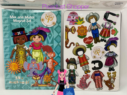 Disney It’s a Small World Mix and Match Magnet Set - World of Treasures
