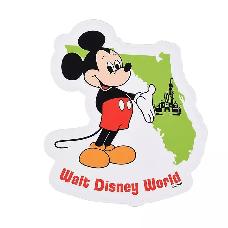 Walt Disney World 50th Anniversary Mickey Florida Sticker - World of Treasures