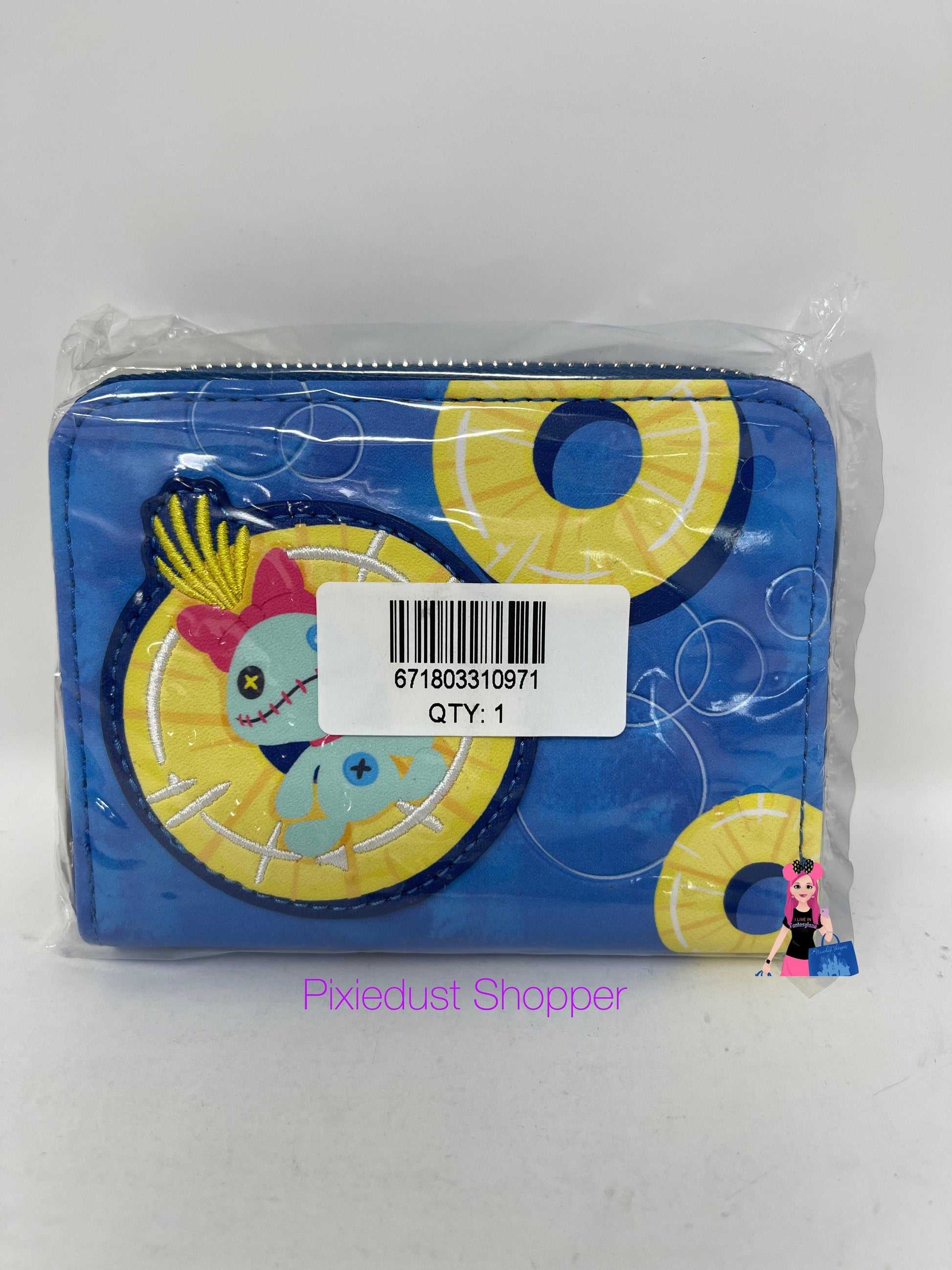 Disney Stitch and Scrump Wallet by Loungefly - World of Treasures