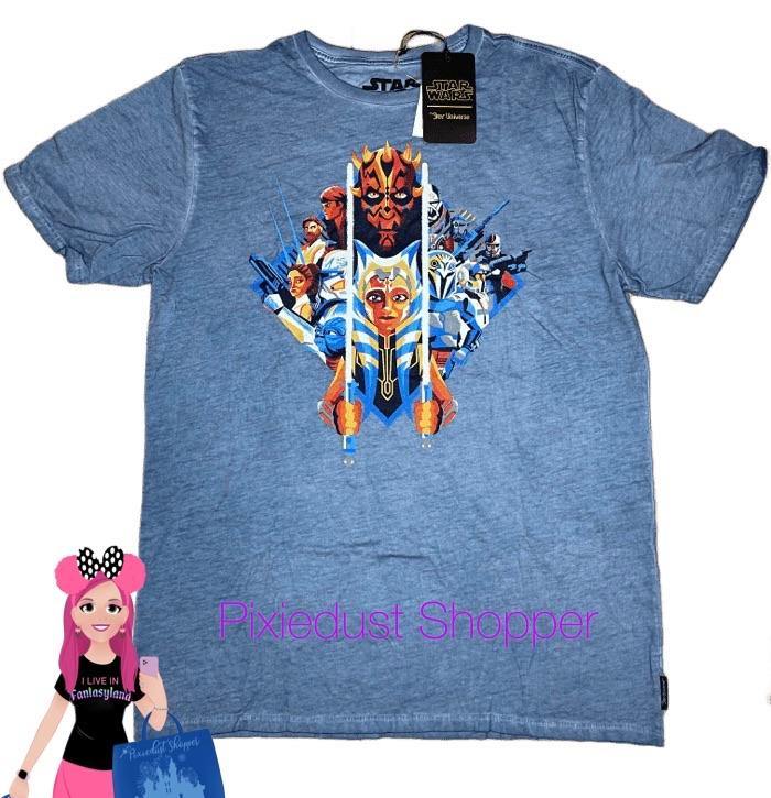 Disney Her Universe Star Wars Clone Wars Ahsoka Tano Shirt - World of Treasures