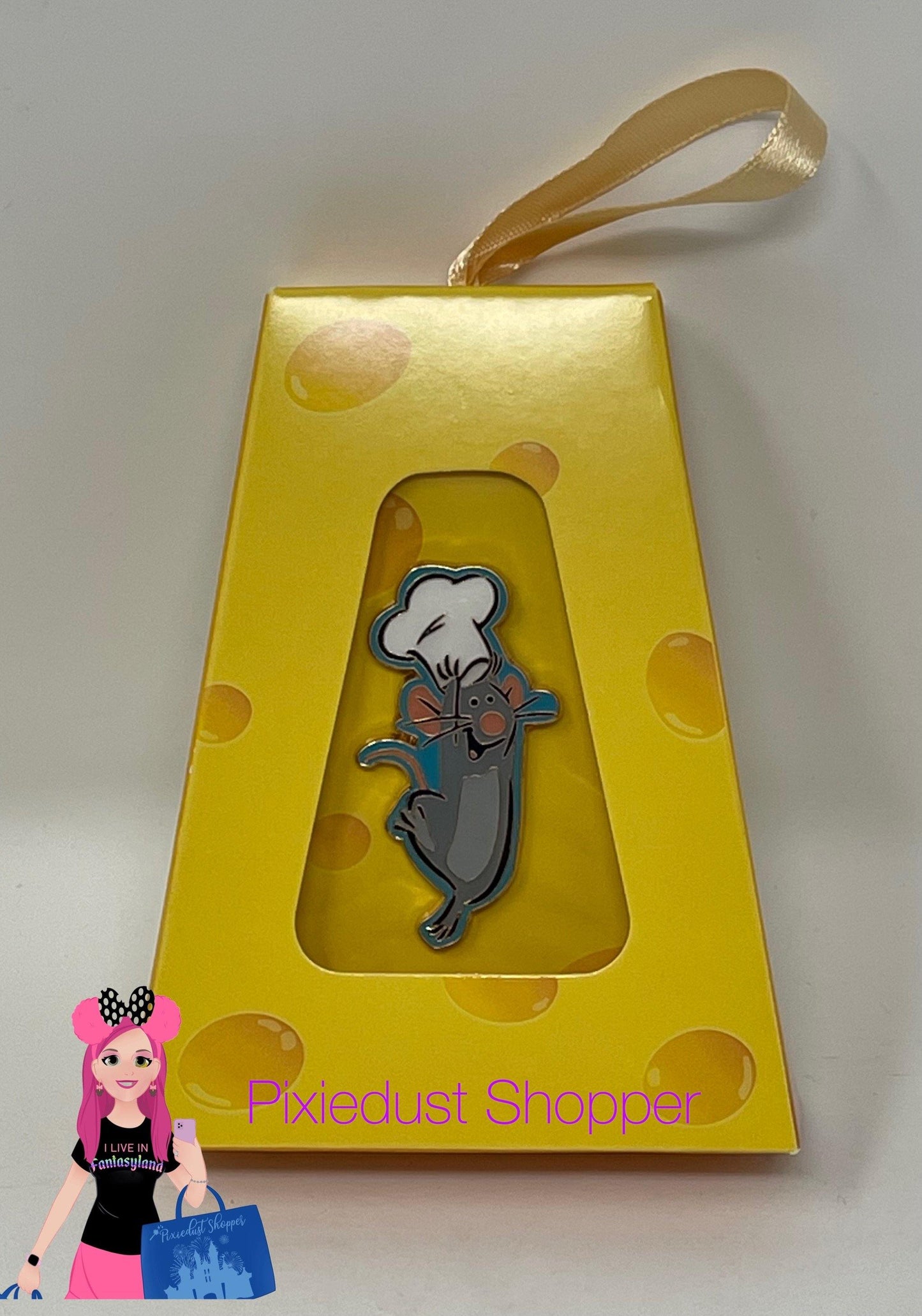 Disney Ratatouille Chef Remy 2020 Holiday Gifting Pin - World of Treasures