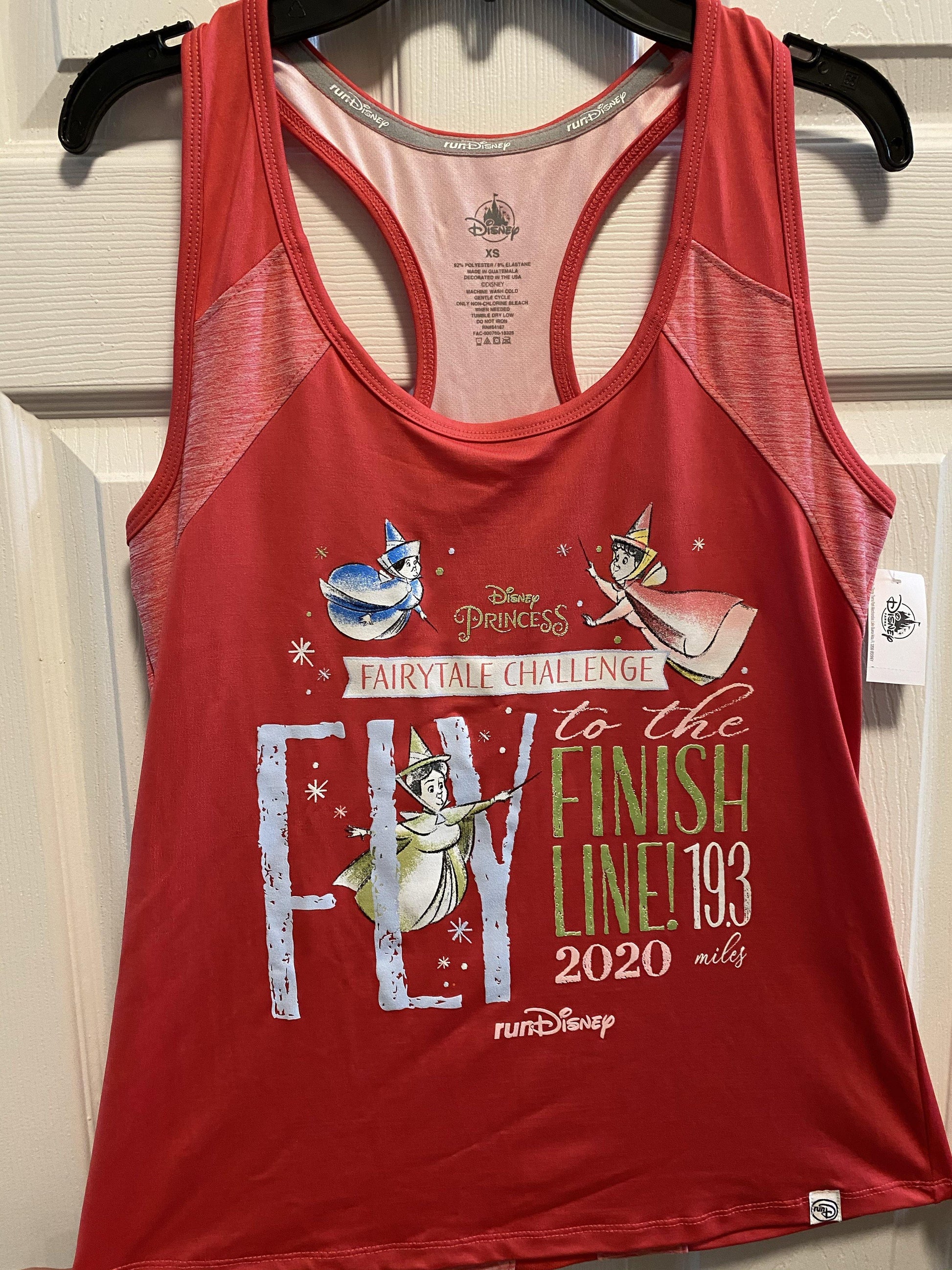 RunDisney 2020 Princess Half Marathon 19.3 Fairytale Challenge Tank - World of Treasures