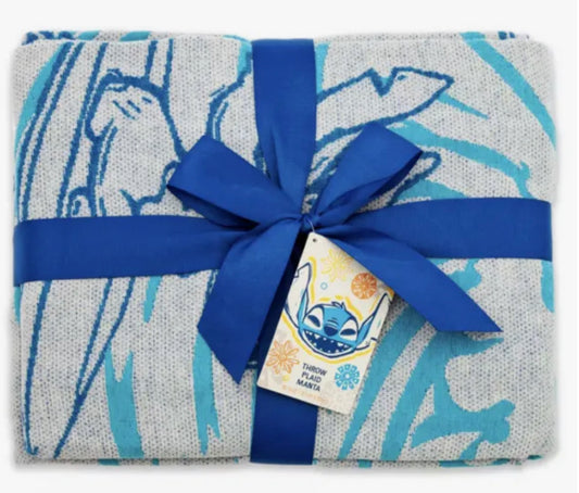 Disney Stitch Woven Blanket Throw