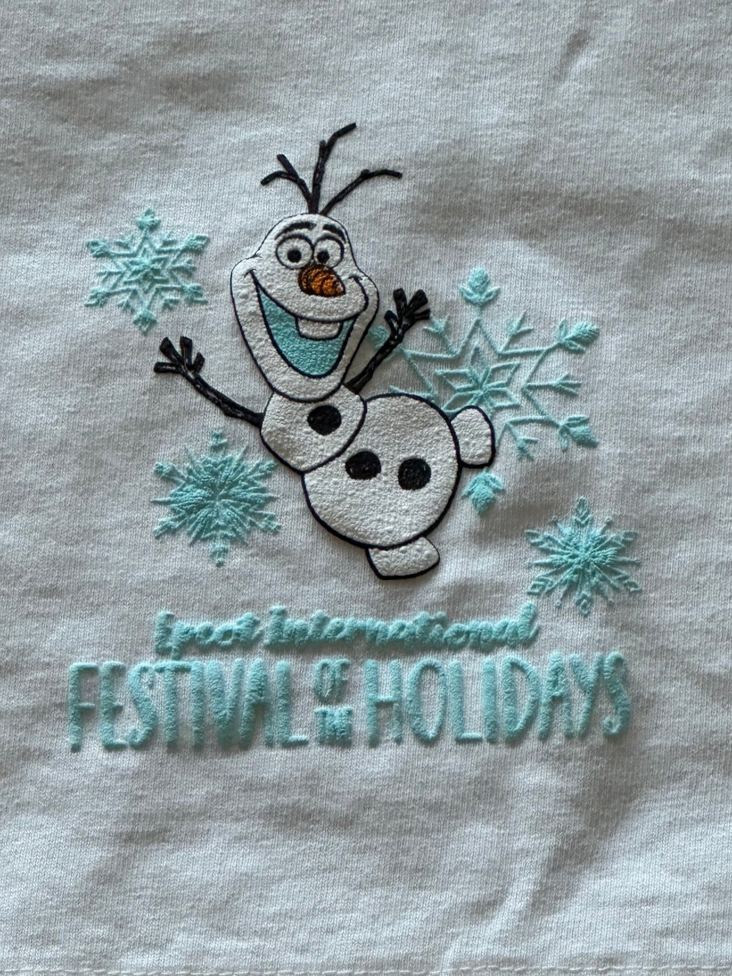 Disney Epcot Festival of the Holidays Olaf Sven Spirit Jersey