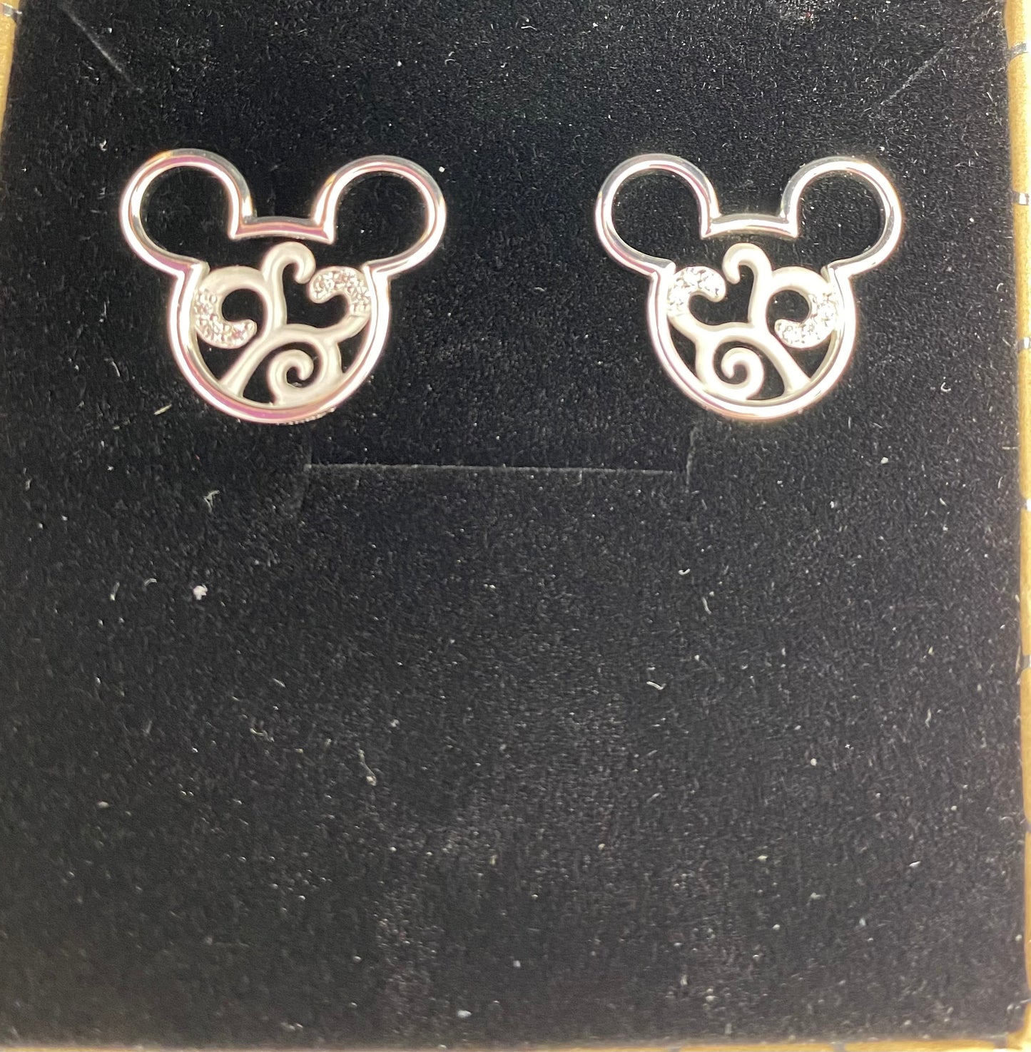 Disney x Rebecca Hook Mickey Swirl Earrings