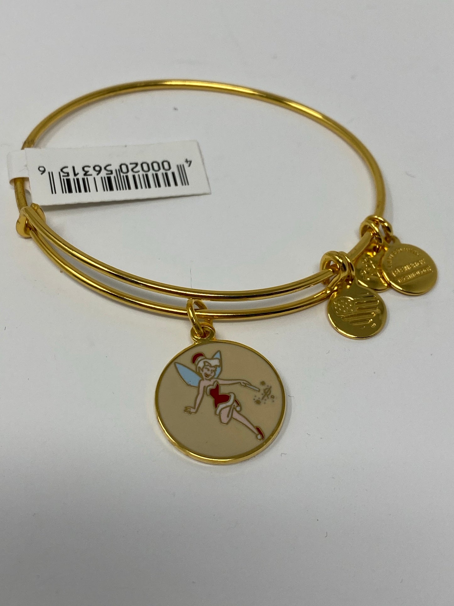 Disney Tinkerbell Christmas Santa Alex and Ani Bracelet