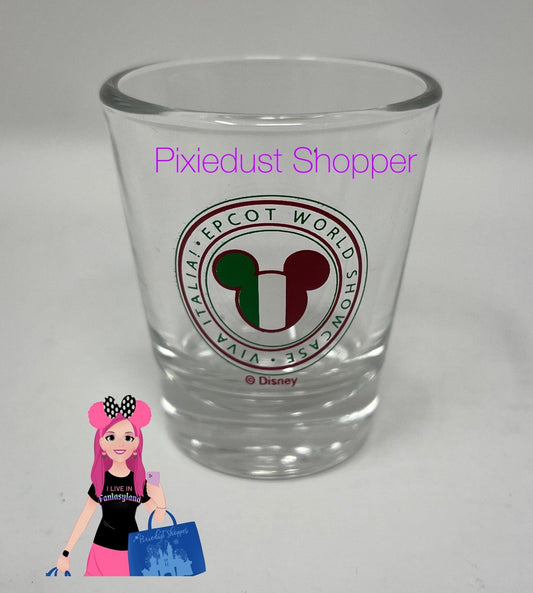 Disney Epcot Italy World Showcase Mickey Toothpick Holder Shotglass - World of Treasures