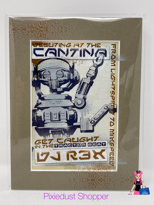 Disney Star Wars Galaxy’s Edge DJ Rex Deluxe Print - World of Treasures