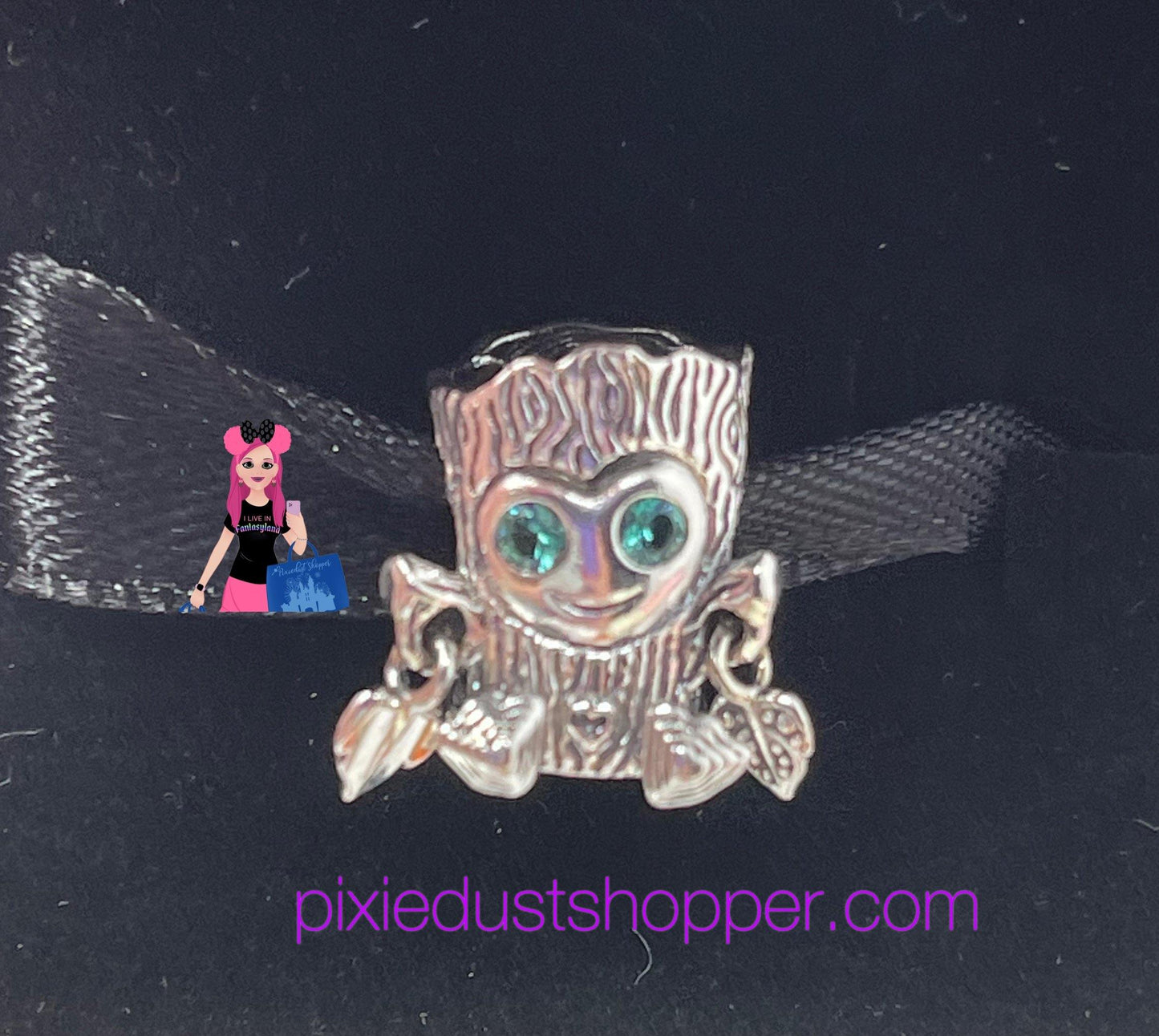 Pandora Sweet Tree Monster Charm- “Groot” - World of Treasures