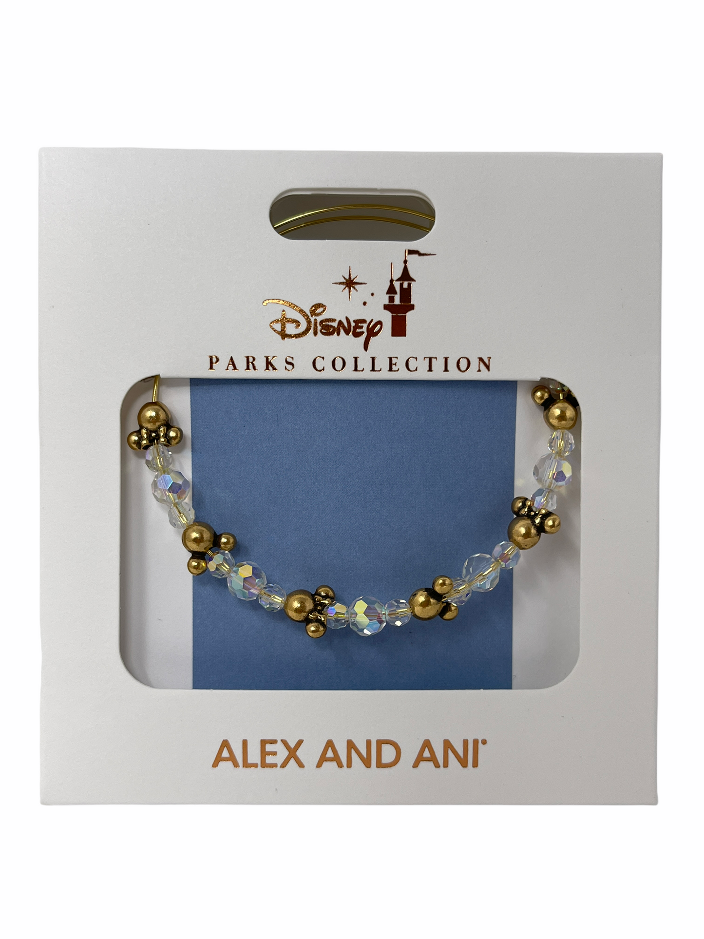 Disney Alex and Ani Mickey and Minnie Beaded Bracelet